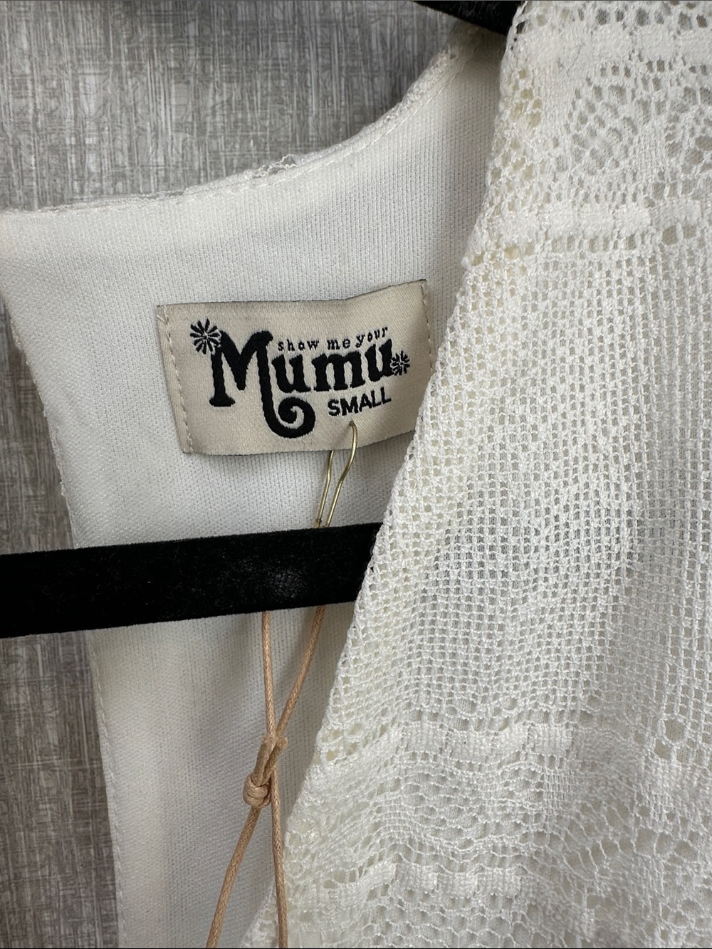 Show Me Your MuMu Cream Lace Long Sleeve Romper - Picture 3 of 5